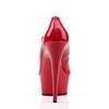 Pleaser - DELIGHT687 Talons plateforme - Rouge Product image